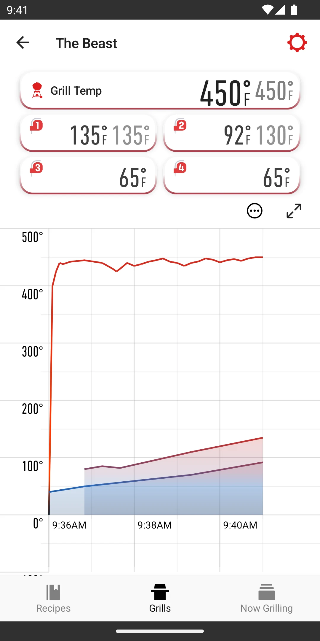 Weber® Connect screenshot